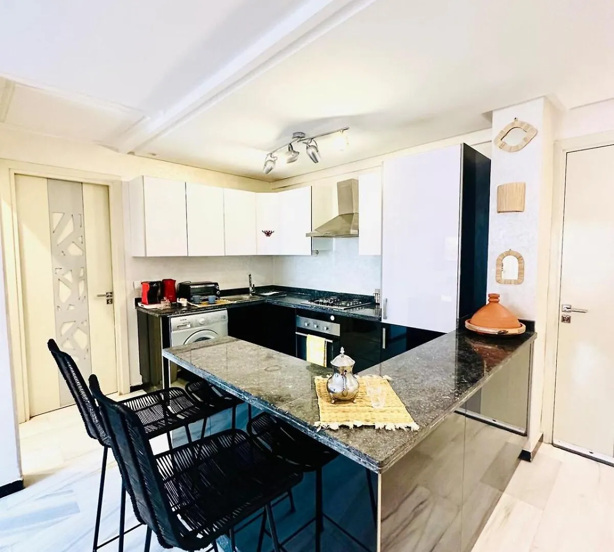 Chic 1 Bedroom Wifi Apartment Marrakech Marrakesz Maroko